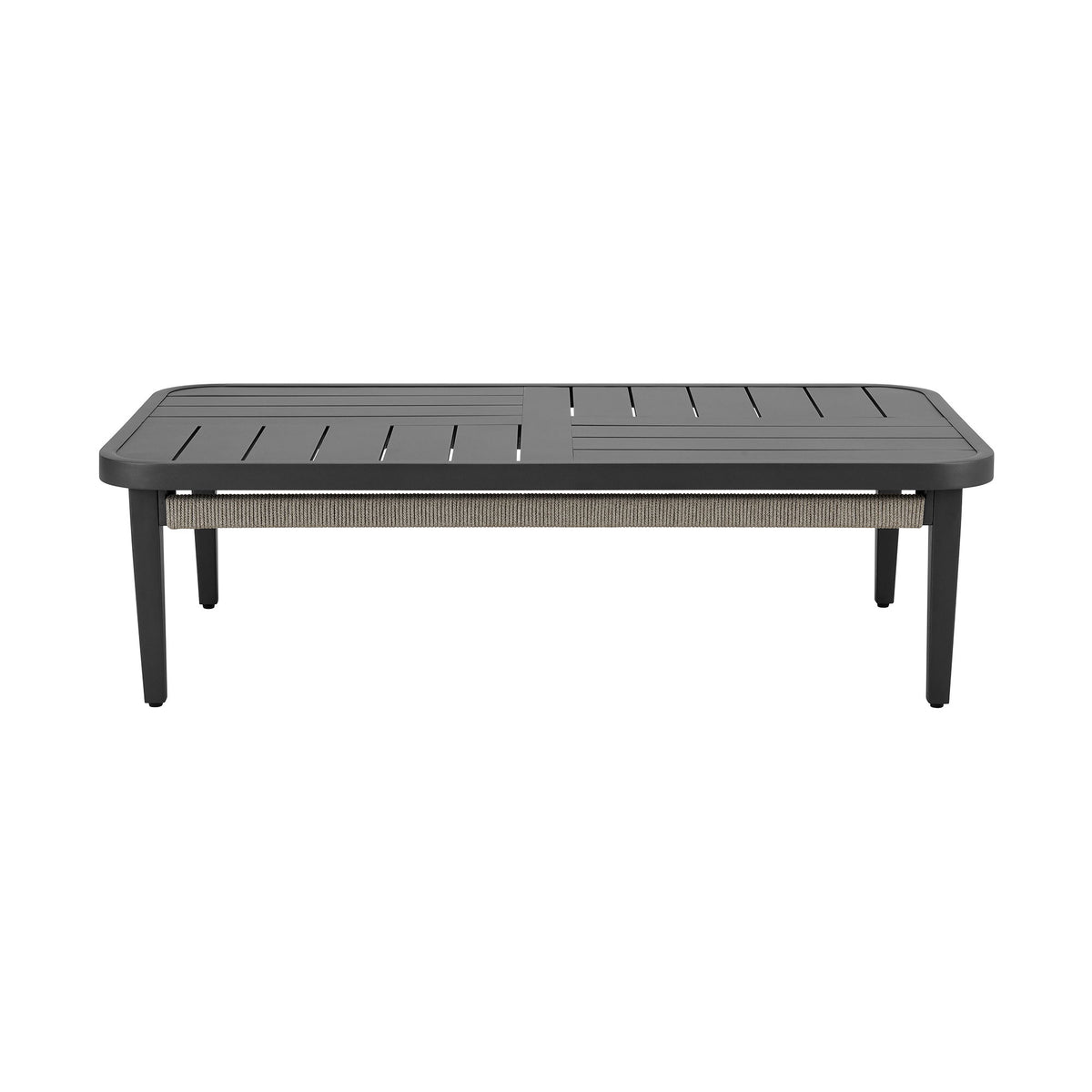 Zella - Rectangular Coffee Table - Charcoal / Light Gray - Premium Coffee Tables from Armen Living - Just $947.50! Shop now at brett interiors