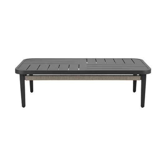 Zella - Rectangular Coffee Table - Charcoal / Light Gray - Premium Coffee Tables from Armen Living - Just $947.50! Shop now at brett interiors