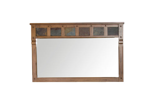 Sedona - Mirror - Rustic Oak - Premium Bedroom Mirrors from Sunny Designs - Just $526! Shop now at brett interiors