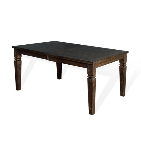 Homestead - Extension Dining Table - Dark Brown - Premium Dining Tables with Extensions from Sunny Designs - Just $940! Shop now at brett interiors