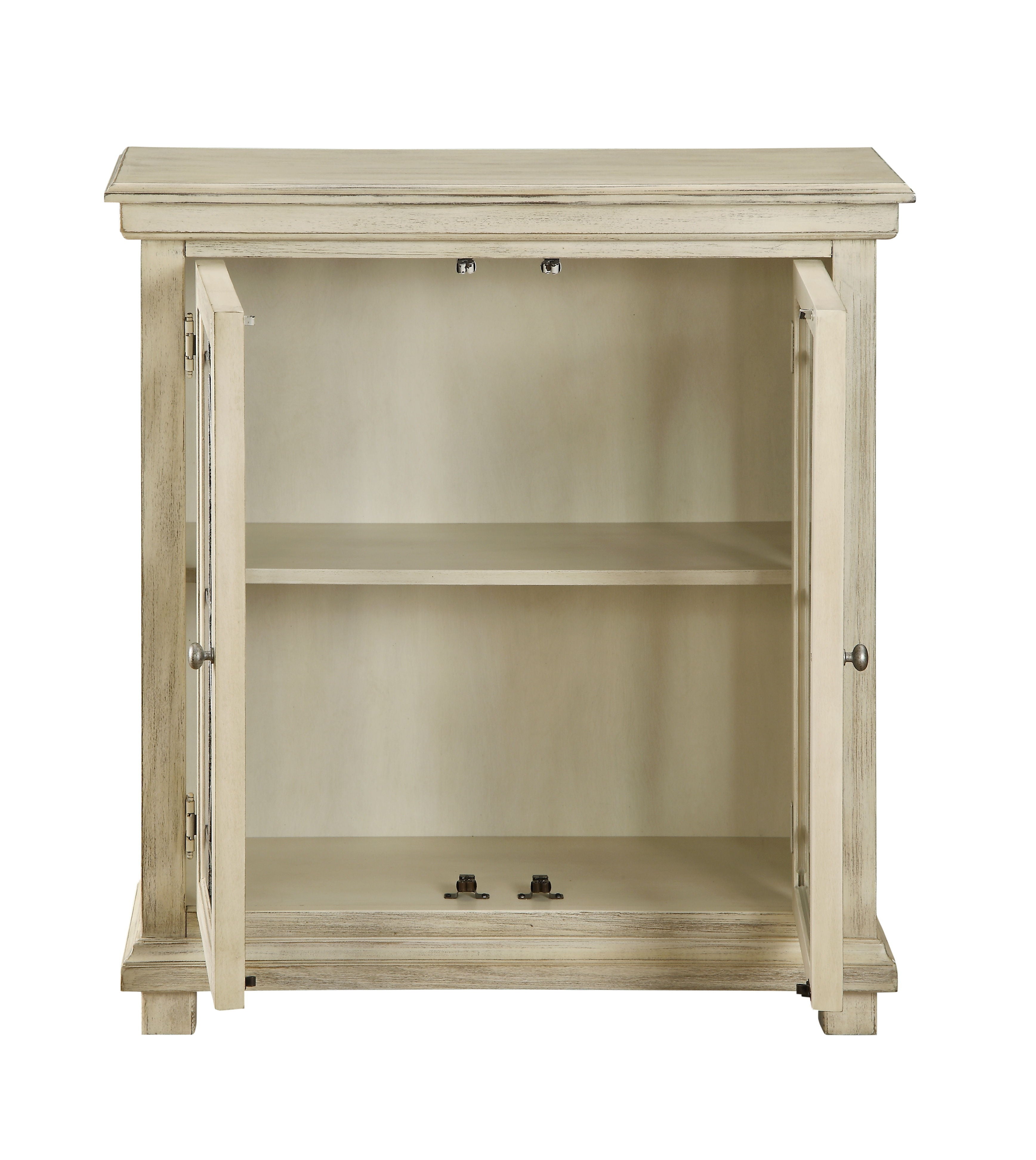 Morris - Two Door Cabinet - Knob Hill Burnished Ivory - Premium Accent Cabinets from Coast2Coast Home - Just $2227.50! Shop now at brett interiors