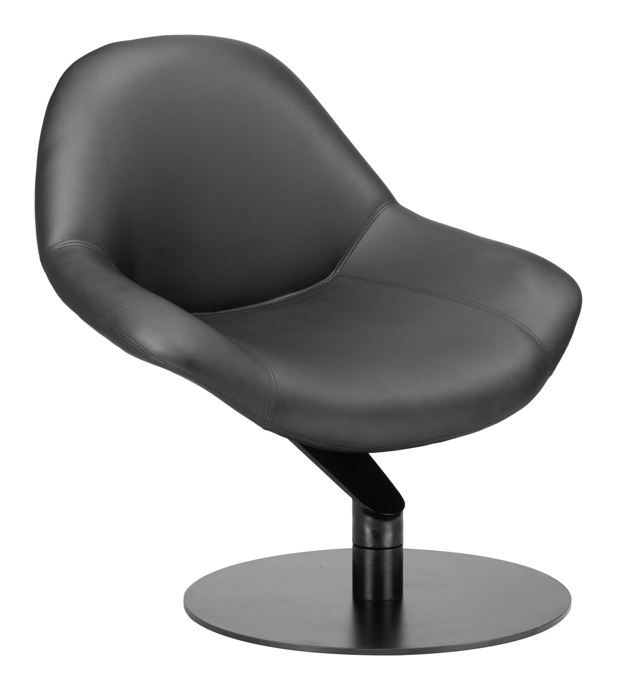 Poole - Accent Chair - Black - Premium Swivel Chairs from Zuo Modern - Just $2450! Shop now at brett interiors