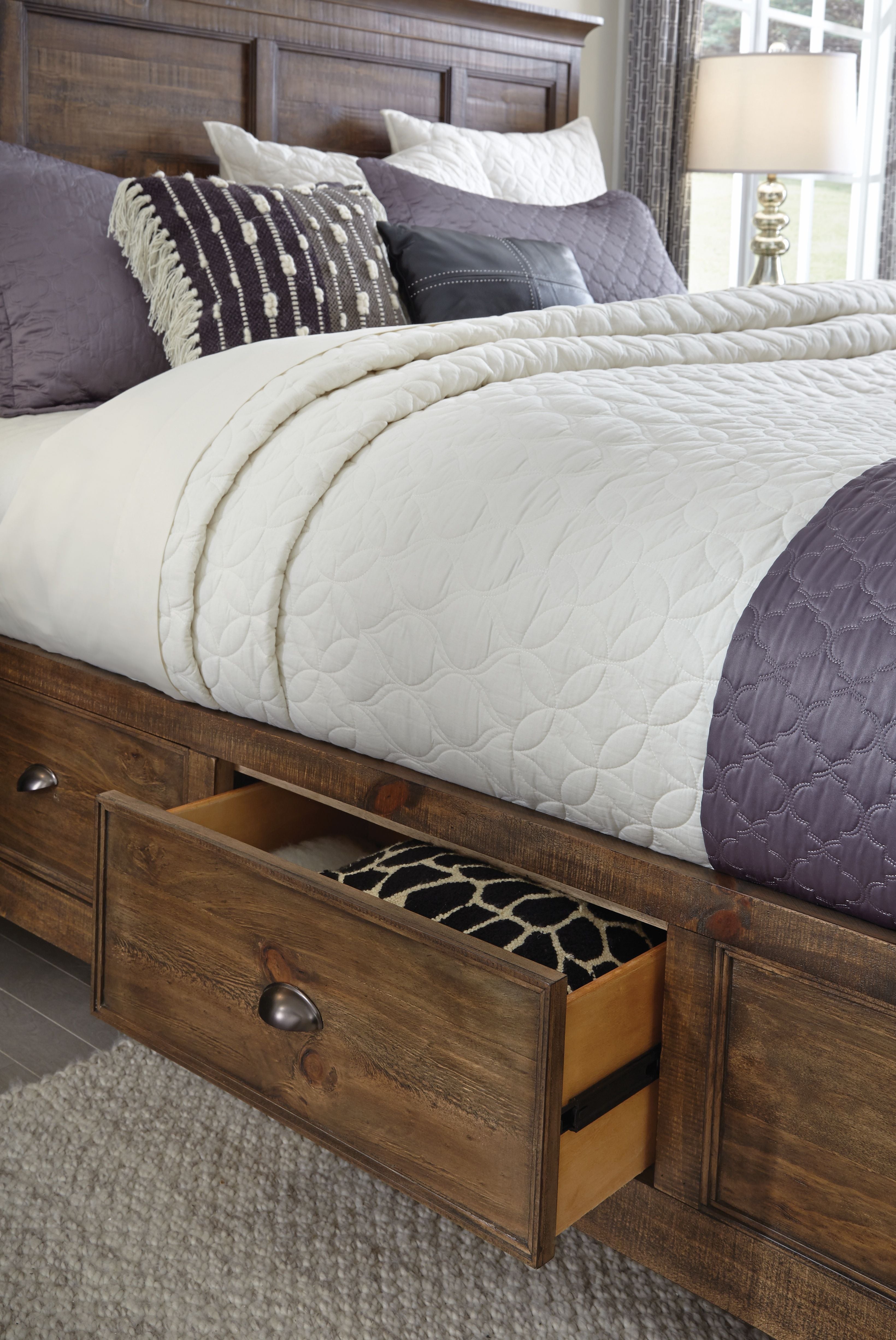 Bay Creek - Complete Panel Bed With Storage Rails - Premium Storage Beds from Magnussen Furniture - Just $2206! Shop now at brett interiors