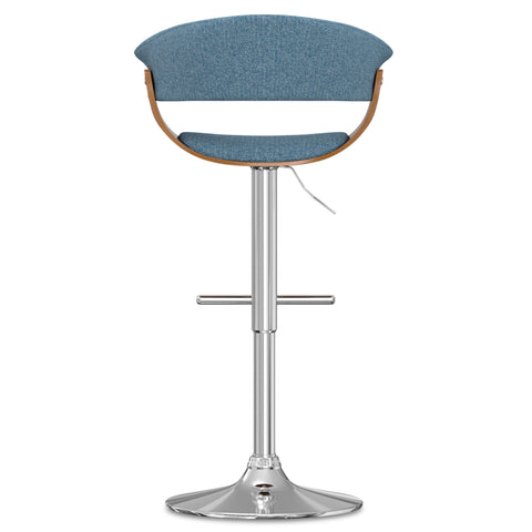 Sheldon - Adjustable Swivel Bar Stool - Premium Bar Height (28"-30") from Simpli Home - Just $212! Shop now at brett interiors