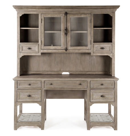 Tinley Park - Desk - Dove Tail Grey - Premium Writing Desks from Magnussen Furniture - Just $3188! Shop now at brett interiors