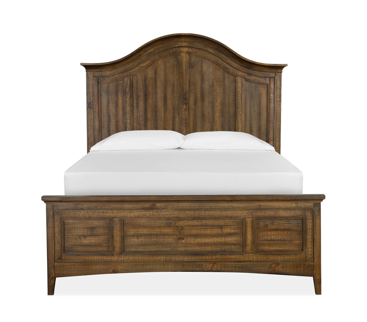 Bay Creek - Complete Arched Bed With Storage Rails - Premium Arched Beds from Magnussen Furniture - Just $2316! Shop now at brett interiors