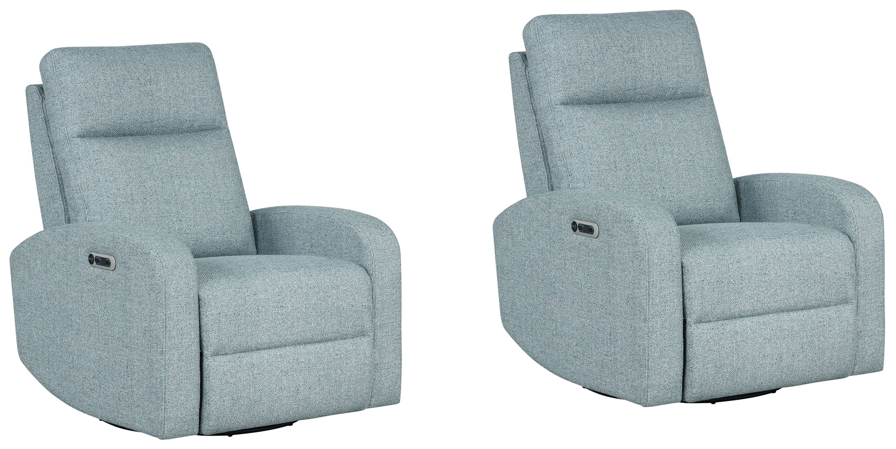 Thriller - Power Swivel Glider Recliner (Set of 2) - Premium Chair Sets from Parker Living - Just $1645! Shop now at brett interiors