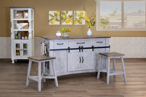 Pueblo - Kitchen Island - Premium Islands & Carts from International Furniture Direct - Just $1555! Shop now at brett interiors