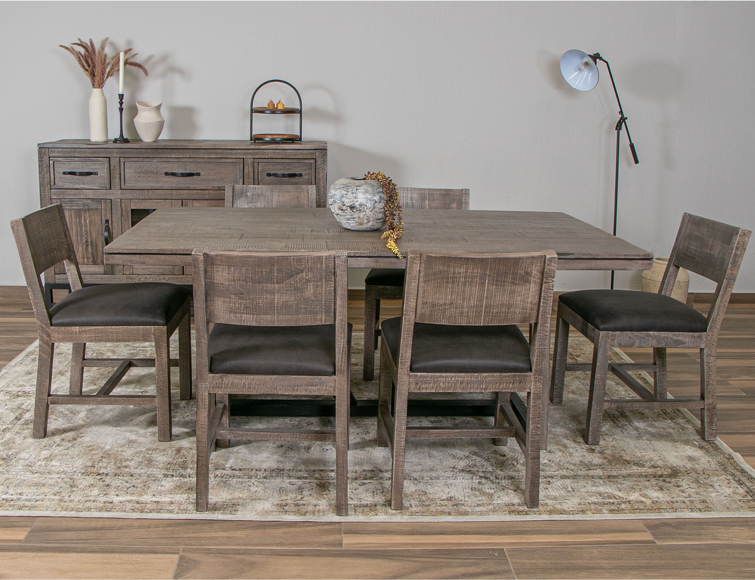 Blacksmith - Table - Truffle Brown / Oil Black - Premium Dining Tables from International Furniture Direct - Just $950! Shop now at brett interiors