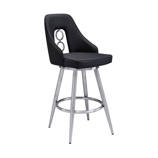 Ruby - Counter Height Swivel Bar Stool - Premium Counter Height (24"-27") from Armen Living - Just $412.50! Shop now at brett interiors