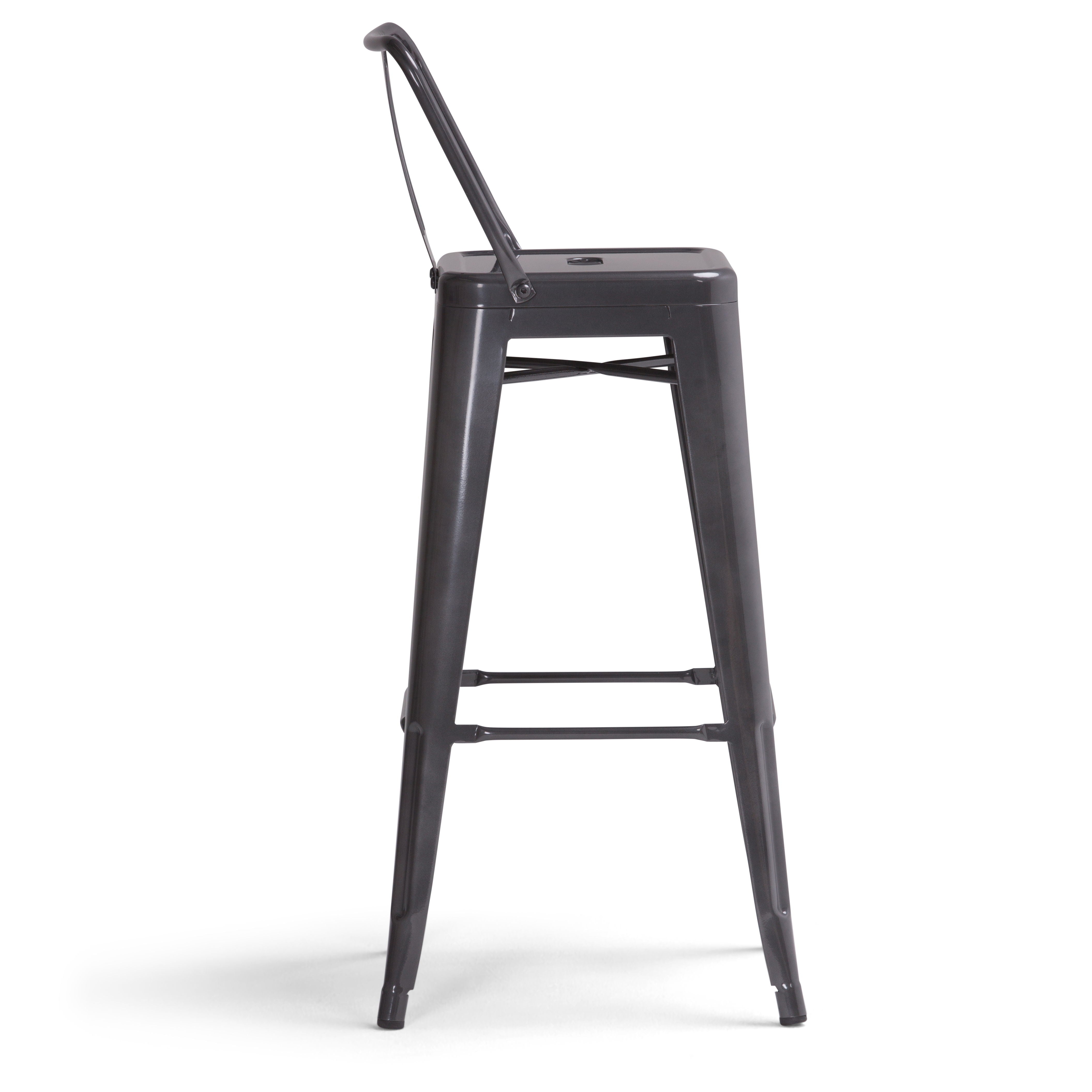 Rayne - 30" Metal Bar Stool - Premium Stool Sets from Simpli Home - Just $180! Shop now at brett interiors