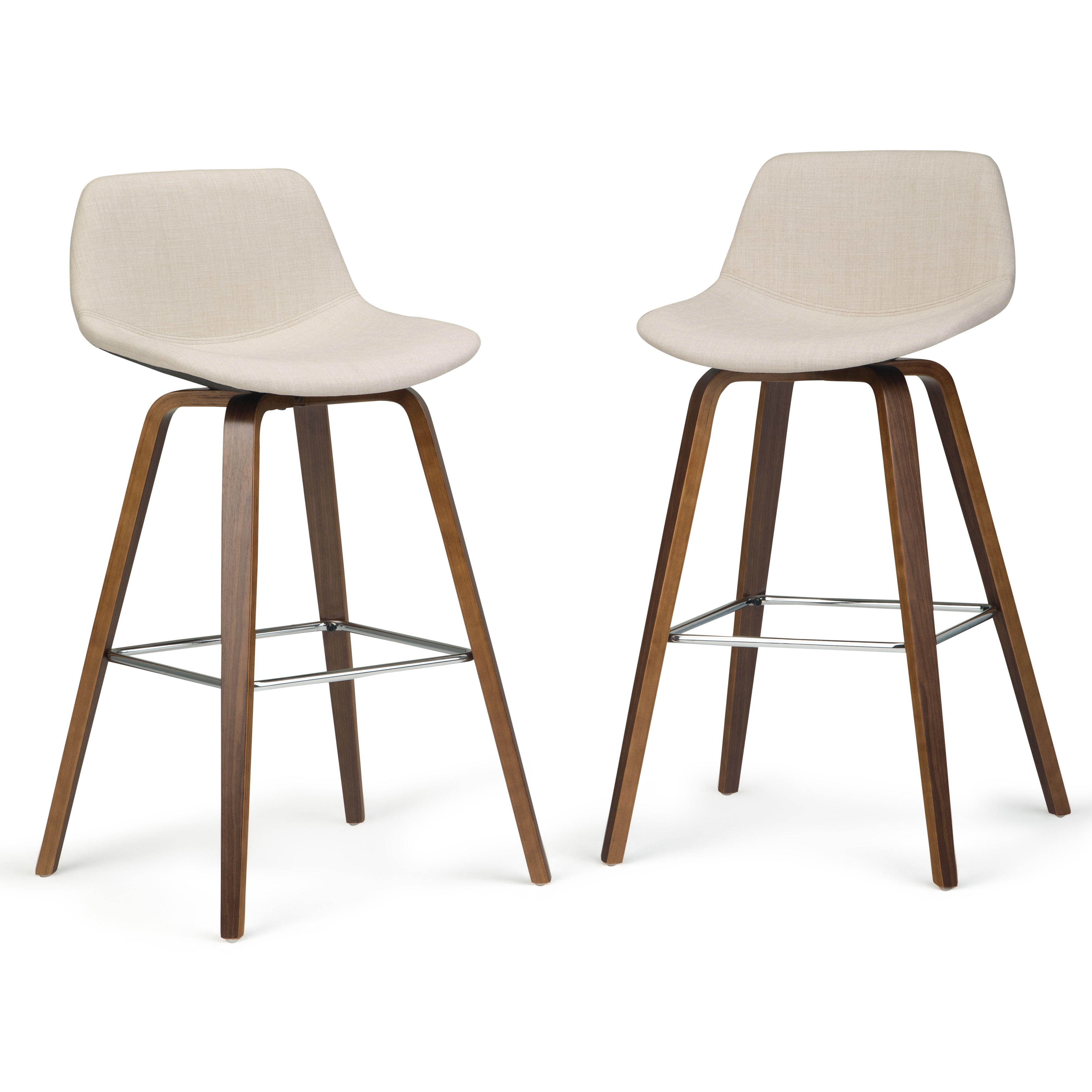 Randolph - Bentwood Counter Height Stool (Set of 2) - Premium Stool Sets from Simpli Home - Just $276! Shop now at brett interiors