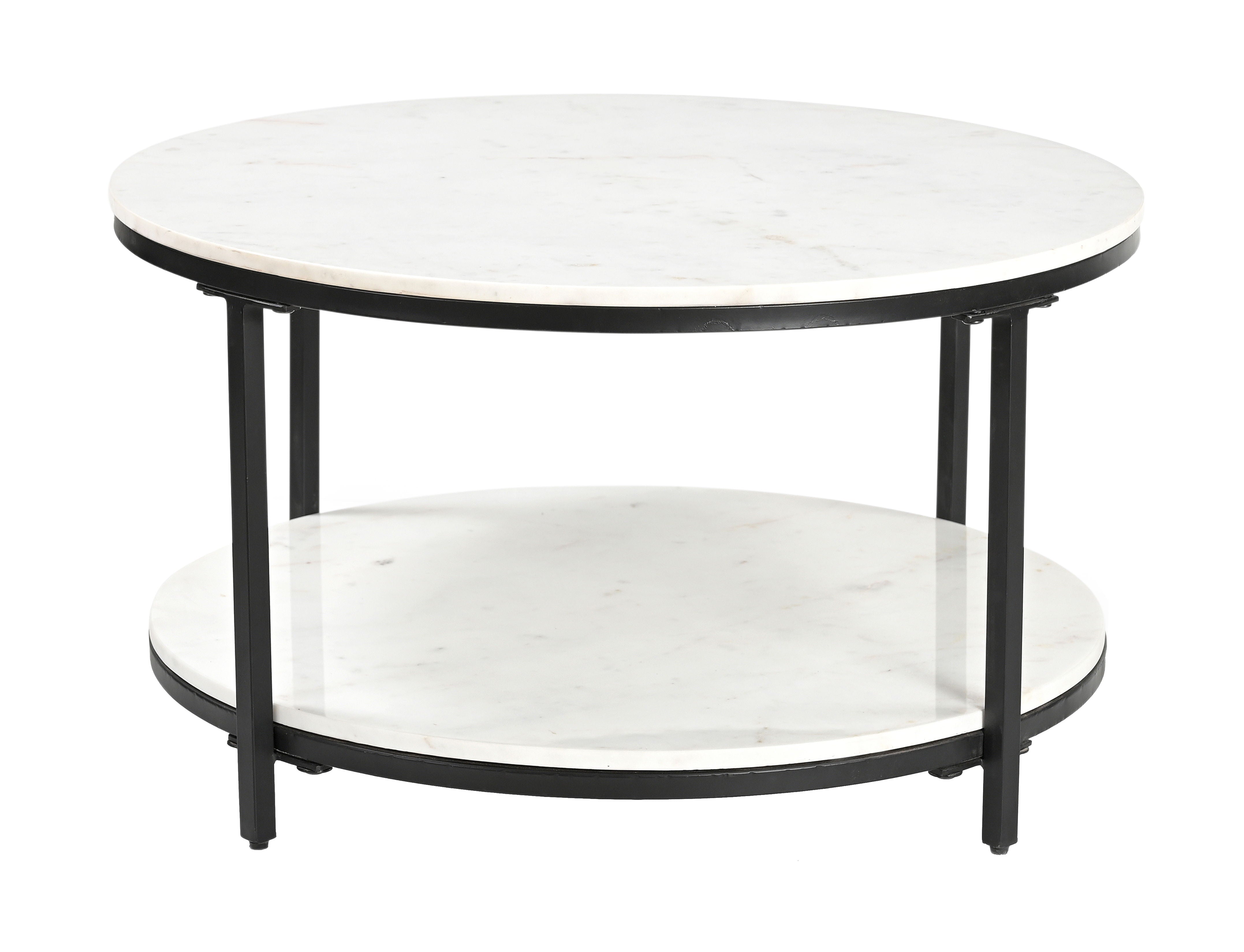 Gorman - Cocktail Table - Black / White - Premium Cocktail Tables from Coast2Coast Home - Just $2062.50! Shop now at brett interiors