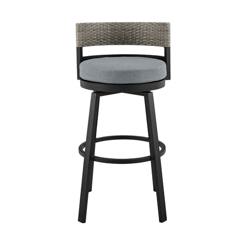 Encinitas - Outdoor Patio Swivel Bar Stool - Premium Counter Height (24"-27") from Armen Living - Just $767.50! Shop now at brett interiors