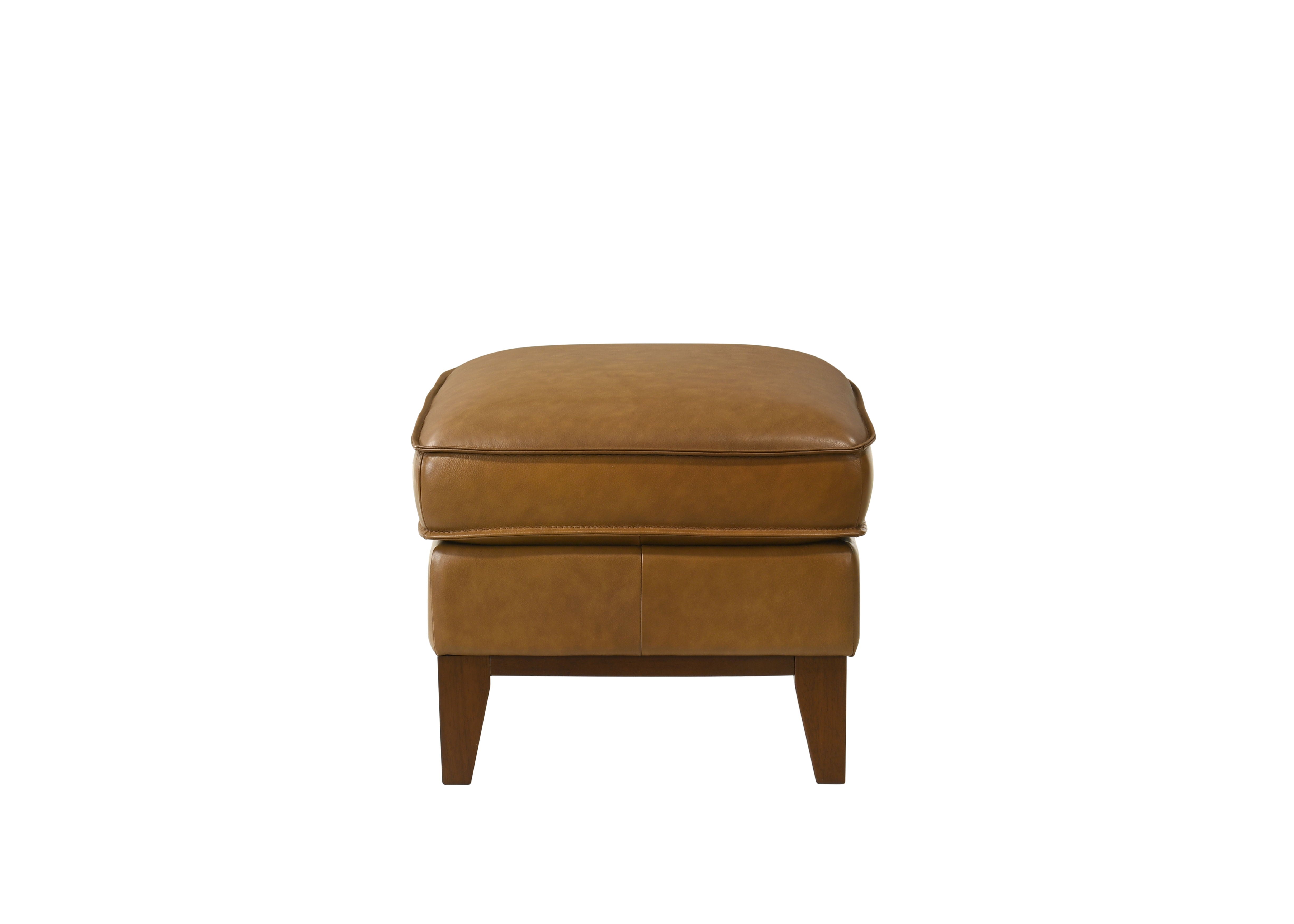 Caspar - Ottoman - Caramel - Premium Upholstered Ottomans from New Classic - Just $375! Shop now at brett interiors