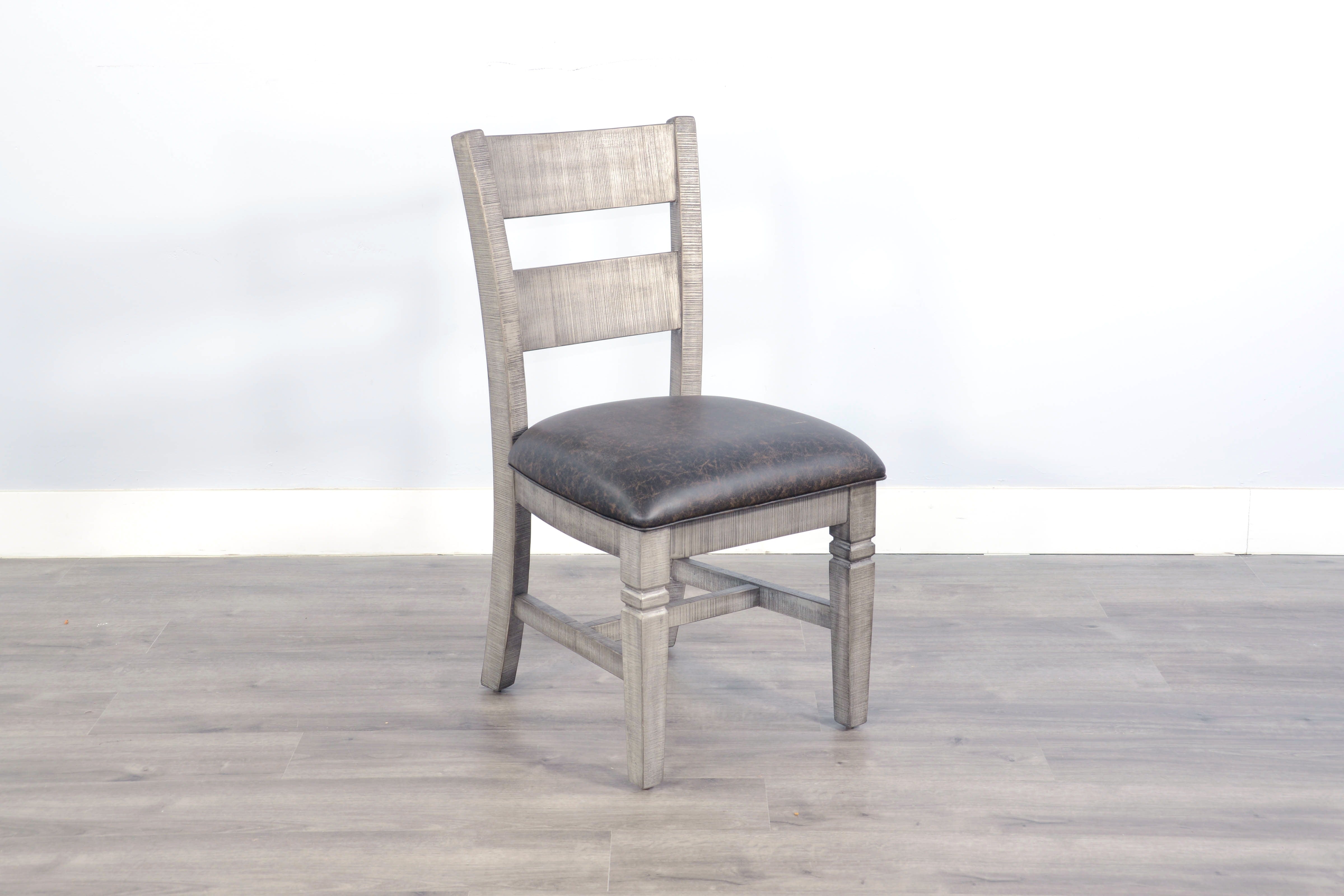 Homestead Hills - Ladderback Chair (Set of 2) - Dark Brown - Wood - Premium Chair Sets from Sunny Designs - Just $205! Shop now at brett interiors