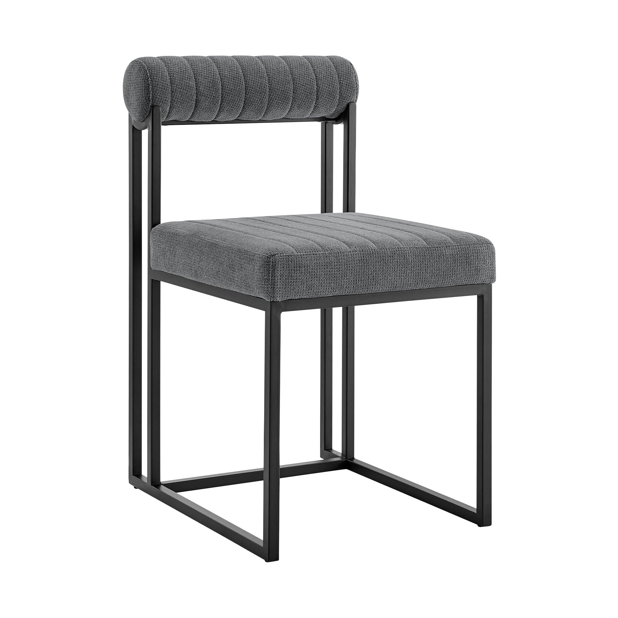 Anastasia - Dining Chair (Set of 2) - Black Legs - Premium Chair Sets from Armen Living - Just $700! Shop now at brett interiors