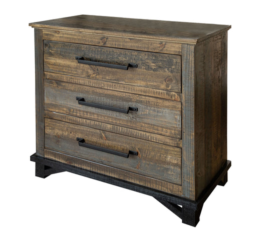 Loft Brown - Chest - Two Tone Gray / Brown - Premium Accent Chests from International Furniture Direct - Just $812.50! Shop now at brett interiors