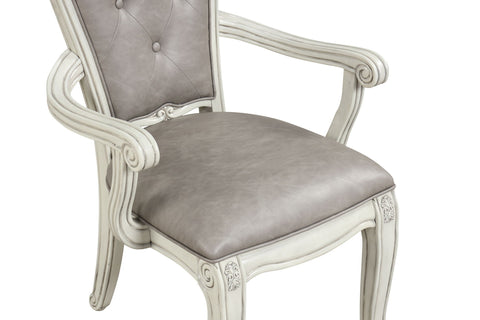 Bianello - Arm Chair (Set of 2) - Vintage Ivory - Premium Chair Sets from New Classic - Just $750! Shop now at brett interiors