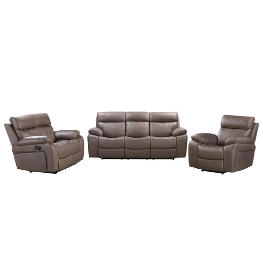 Theon - Manual Reclining Sofa Loveseat And Recliner - Stokes Toffee - Premium 3 Piece Living Room Sets from Parker Living - Just $2442.50! Shop now at brett interiors