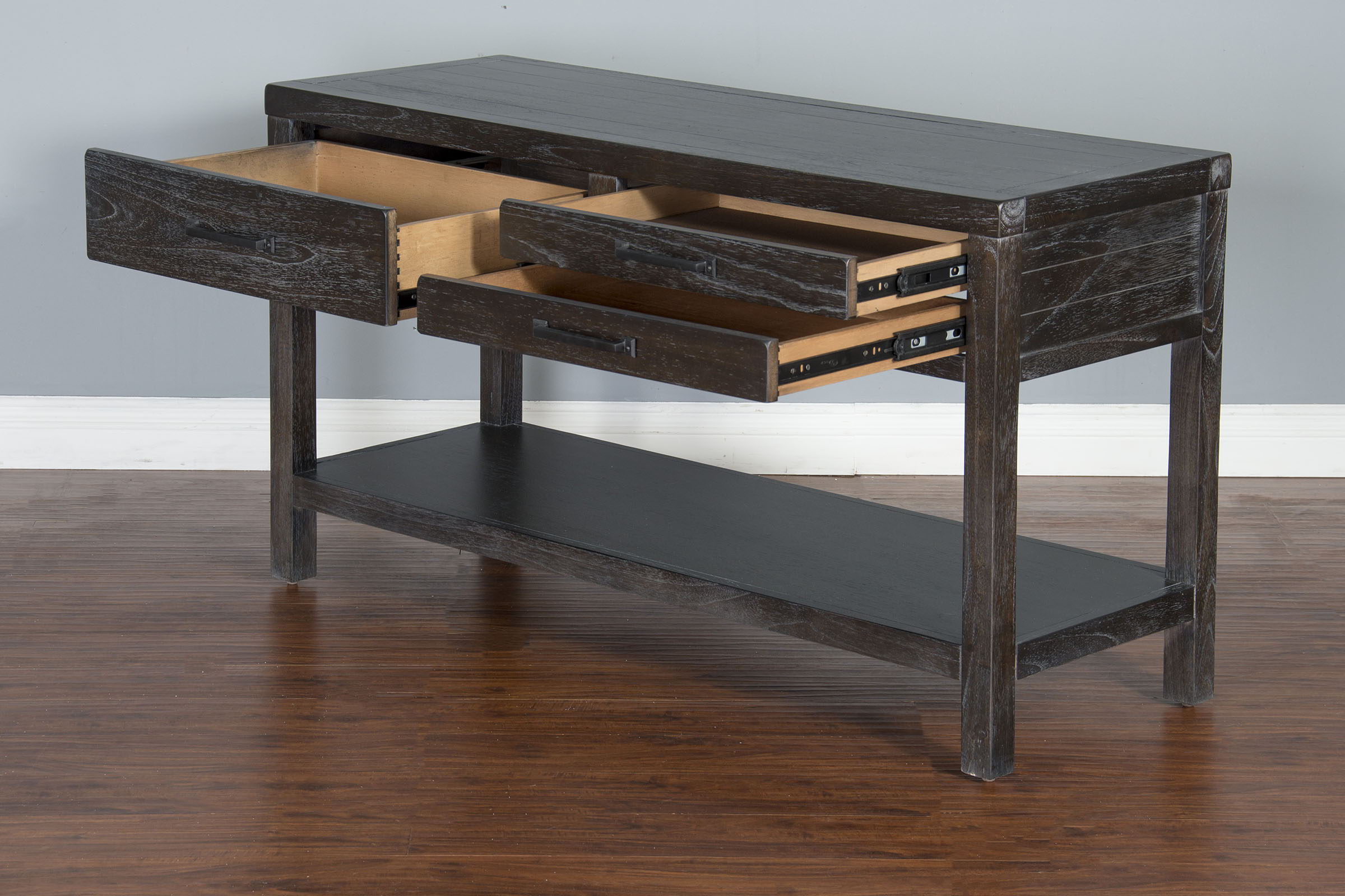 Dundee - Sofa / Console Table - Dark Brown - Premium Sofa Tables from Sunny Designs - Just $629! Shop now at brett interiors