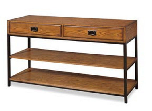 Modern Craftsman - Media Console - Brown, Light - 12.75" - Premium Console Tables from Homestyles - Just $1249.98! Shop now at brett interiors