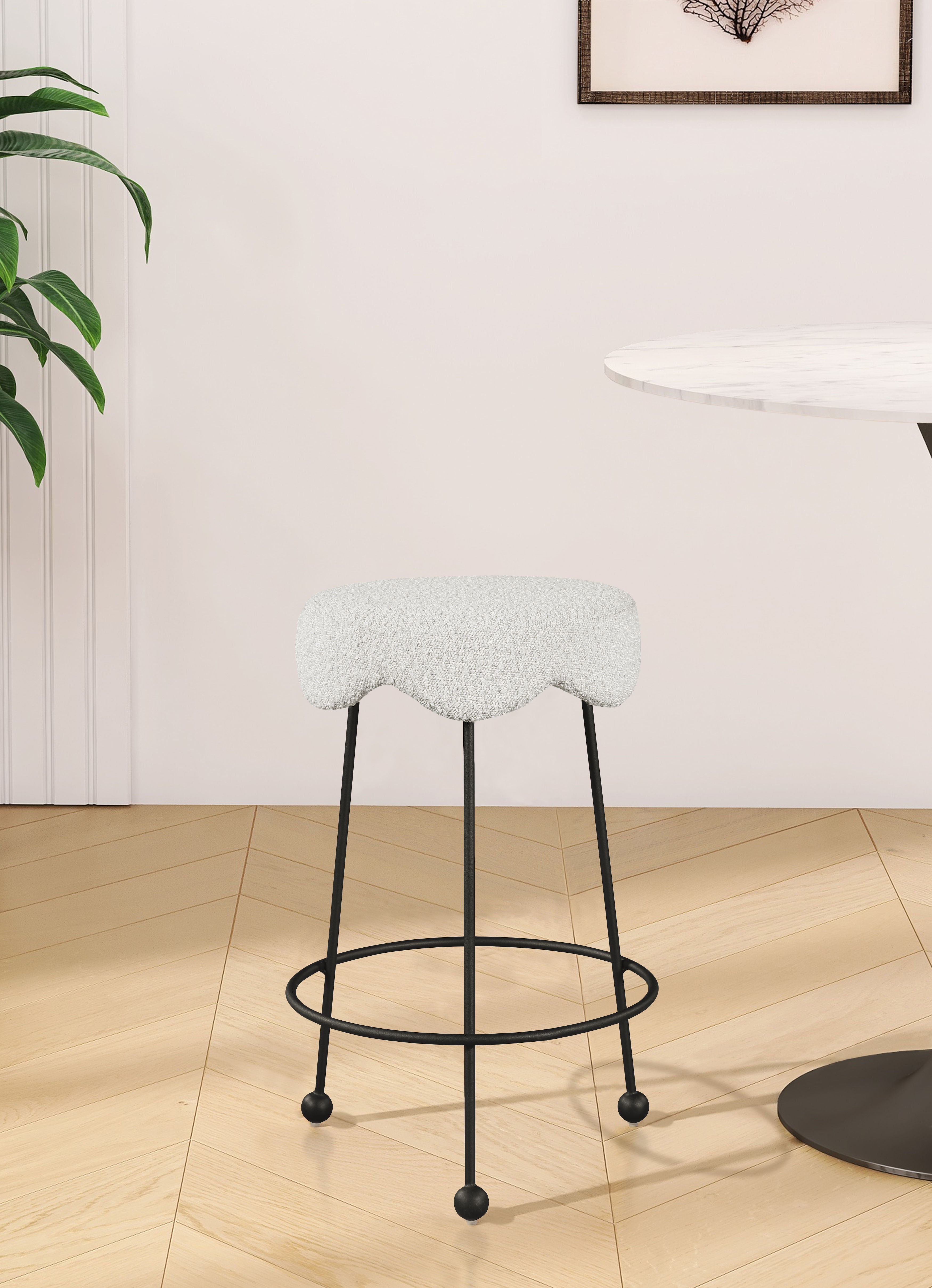 Fleur - Counter Stool - Premium Counter Height (24"-27") from Meridian Furniture - Just $262.50! Shop now at brett interiors