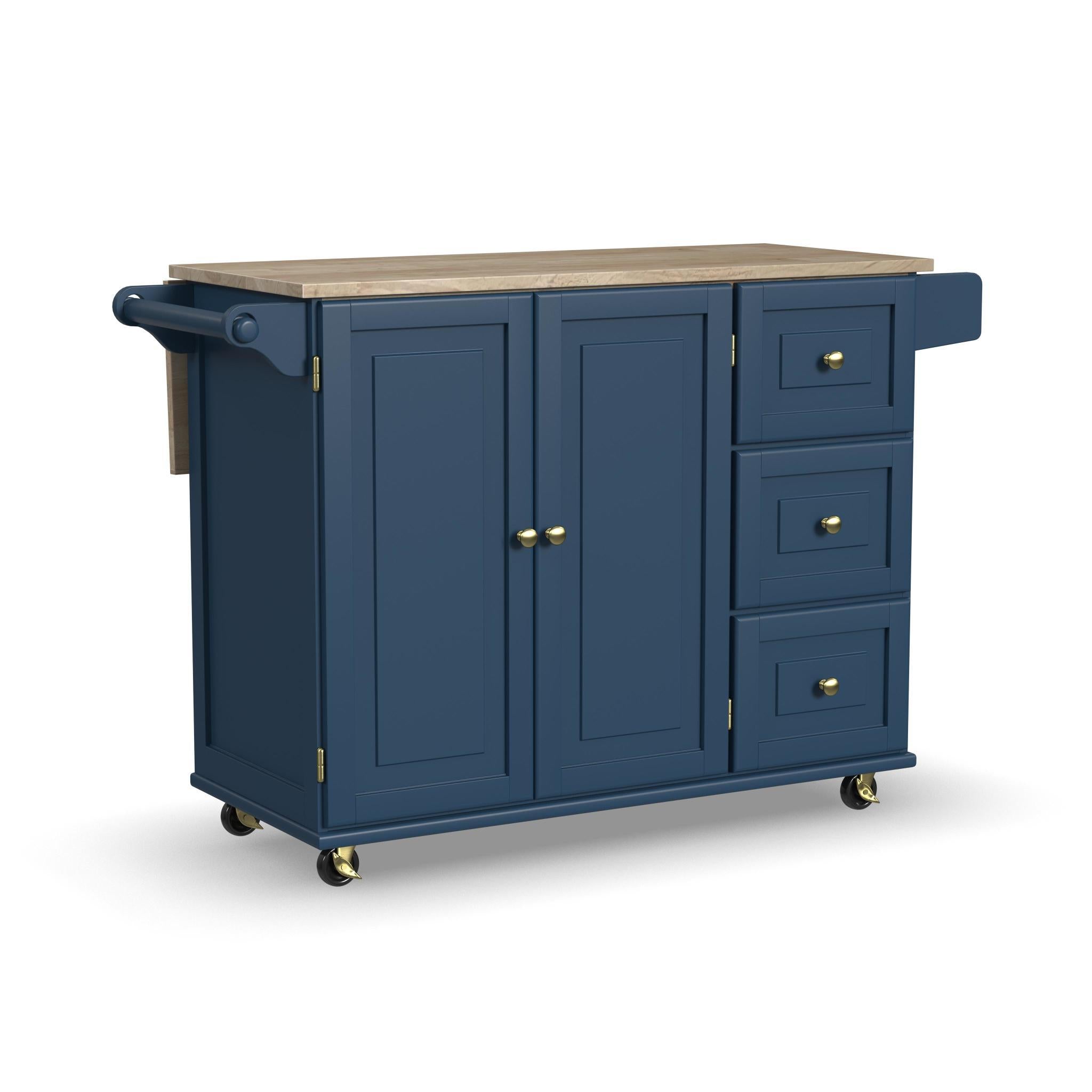 Dolly Madison - Drop Leaf Kitchen Cart - Premium Islands & Carts from Homestyles - Just $1249.98! Shop now at brett interiors