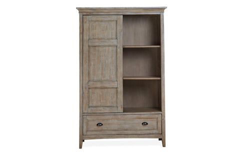 Paxton Place - Wood Door Chest - Dove Tail Grey - Premium Door Chests from Magnussen Furniture - Just $1899! Shop now at brett interiors