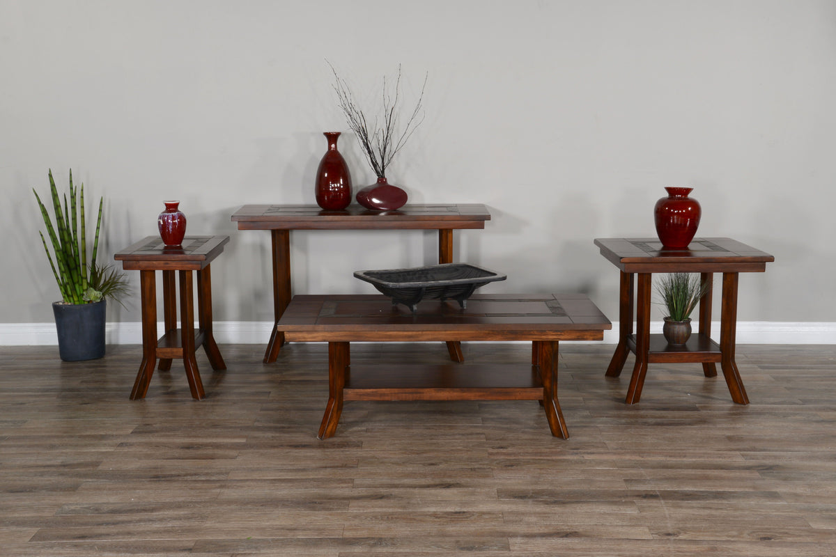 Santa Fe - Coffee Table - Dark Chocolate - Premium Coffee Tables from Sunny Designs - Just $370! Shop now at brett interiors