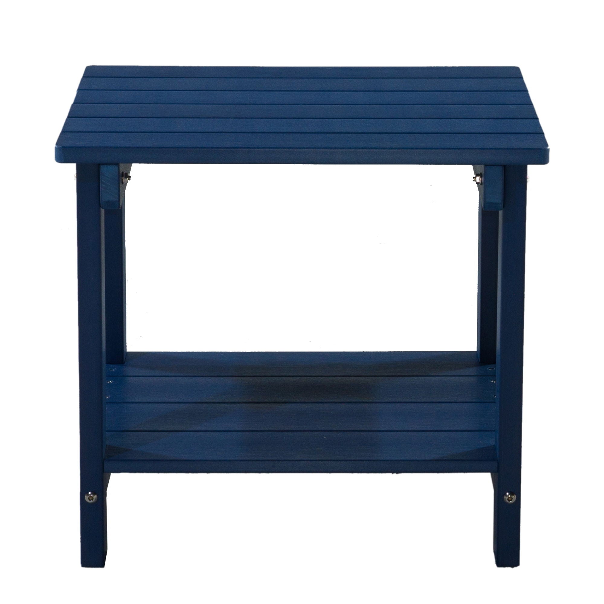 Key West - Weather Resistant Outdoor Indoor Plastic Wood End Table - Premium End Tables from Gather Craft - Just $123! Shop now at brett interiors