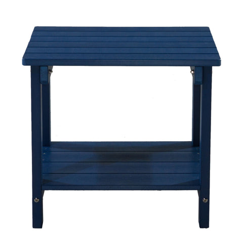 Key West - Weather Resistant Outdoor Indoor Plastic Wood End Table - Premium End Tables from Gather Craft - Just $123! Shop now at brett interiors