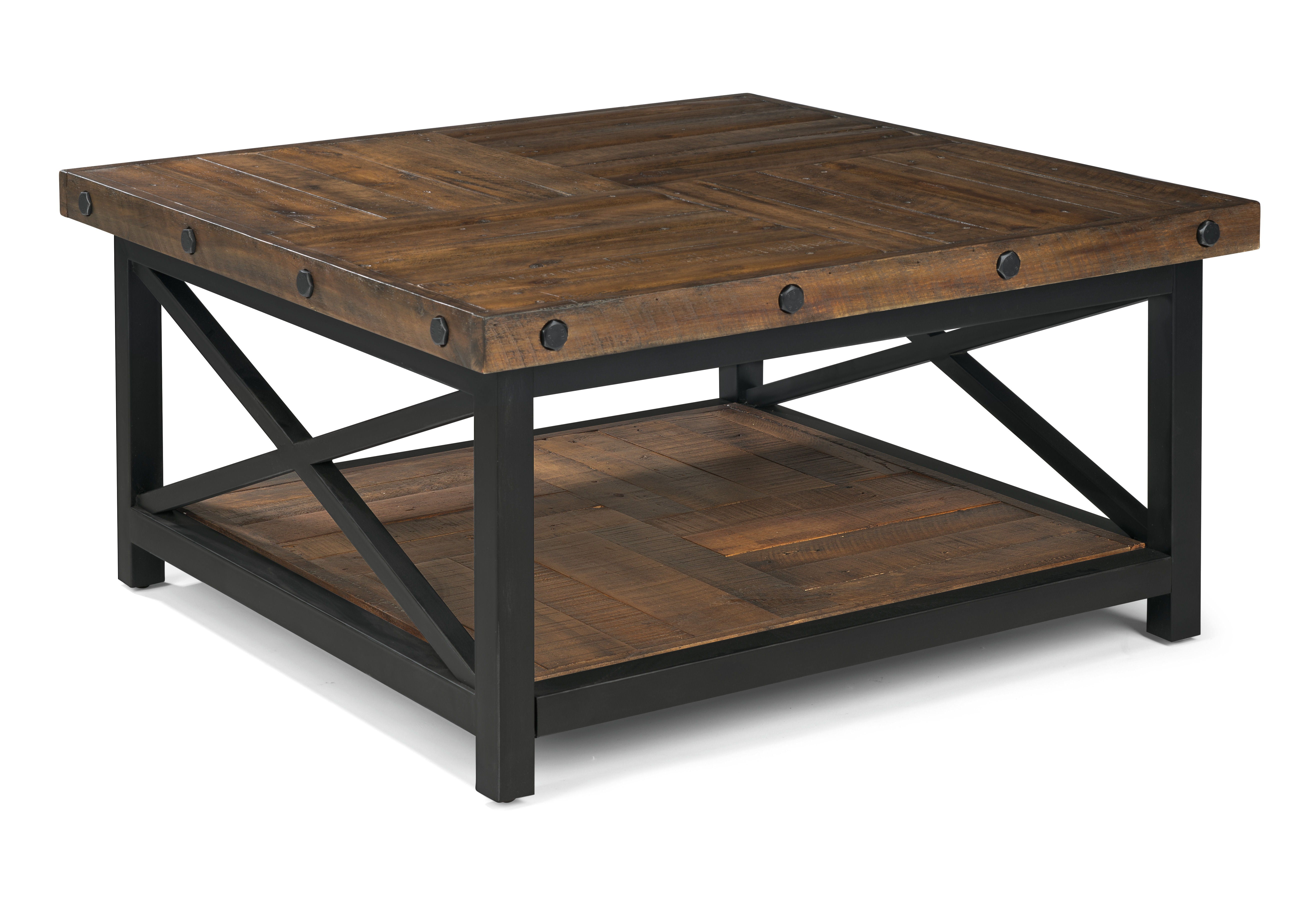 Carpenter - Square Table - Premium Coffee Tables from Flexsteel - Just $650! Shop now at brett interiors