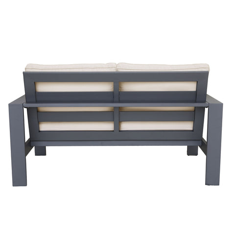 Loveseat - Powdered Pewter - Premium Loveseats from Gather Craft - Just $1122! Shop now at brett interiors