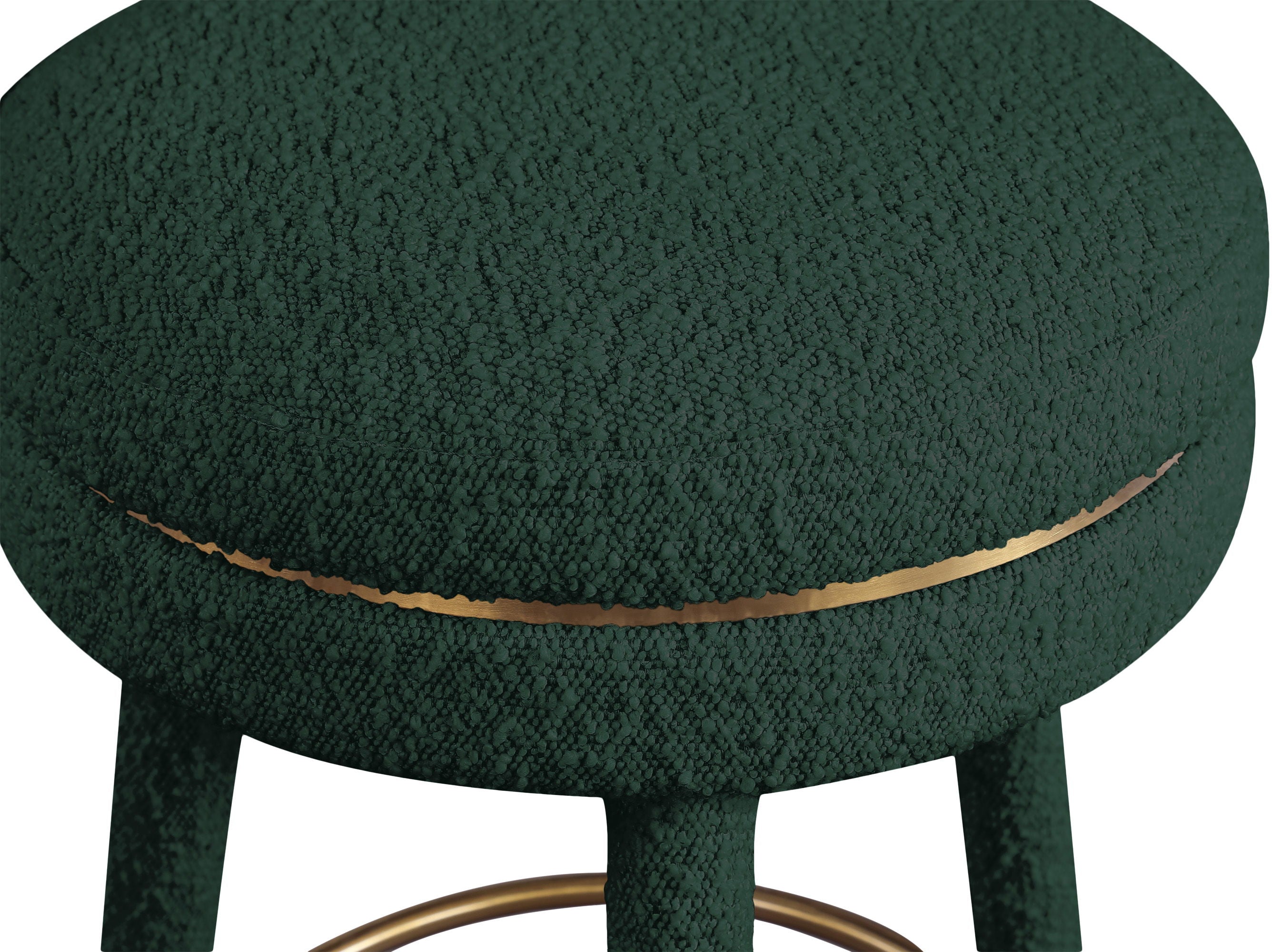 Coral - Counter Stool - Green - Premium Counter Height (24"-27") from Meridian Furniture - Just $362.50! Shop now at brett interiors