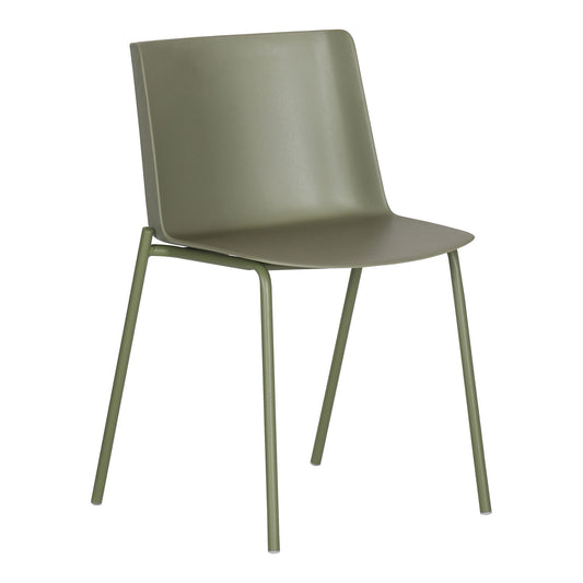 Silla - Outdoor Dining Dining Chair (Set of 2) - Sage Green - Premium Chair Sets from Moe's Home Collection - Just $572.50! Shop now at brett interiors