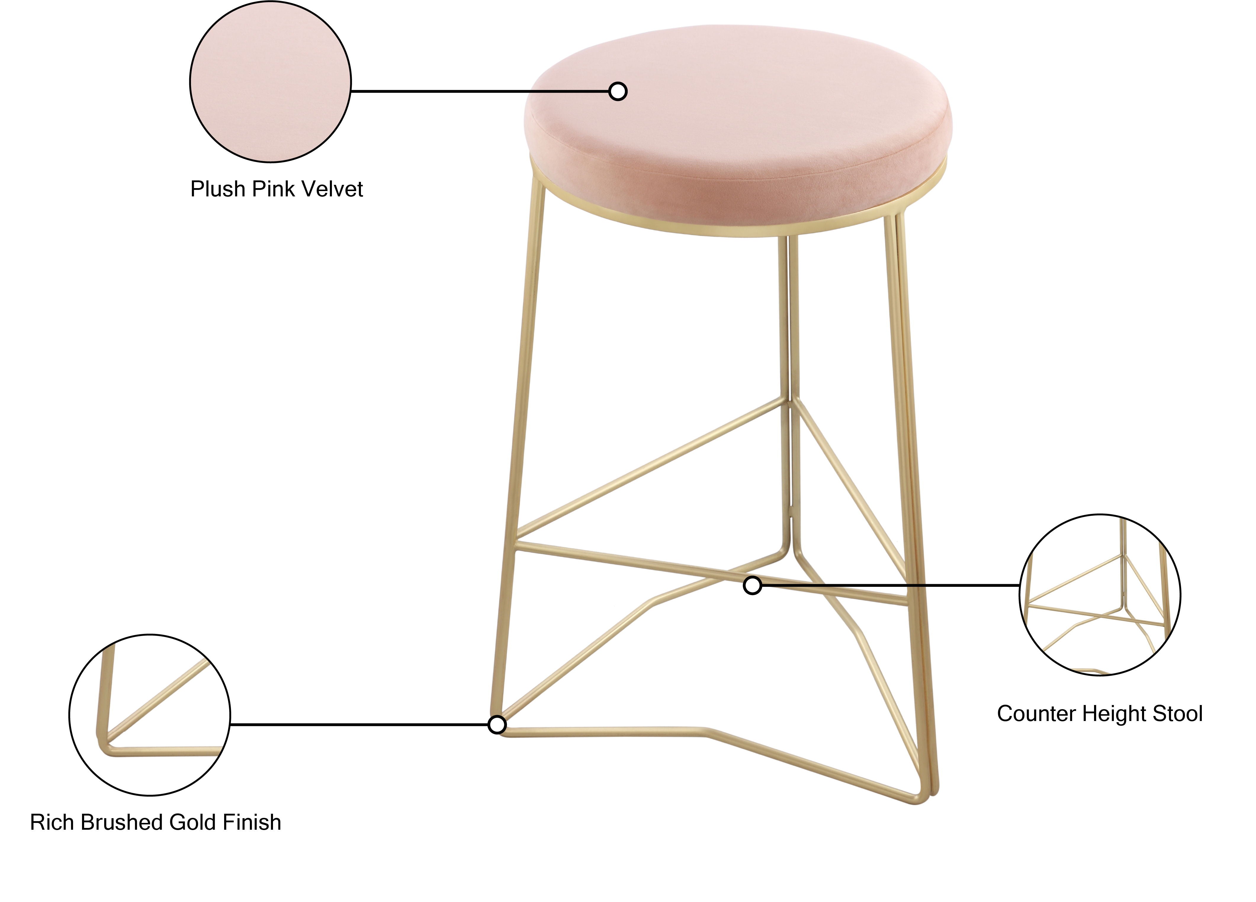 Tres - Counter Stool - Premium Counter Height (24"-27") from Meridian Furniture - Just $300! Shop now at brett interiors