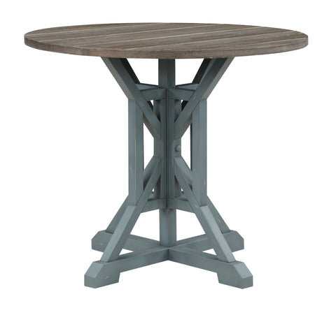 Bar Harbor - Round Counter Height Dining Table - Blue - Premium Dining Tables from Coast2Coast Home - Just $2475! Shop now at brett interiors