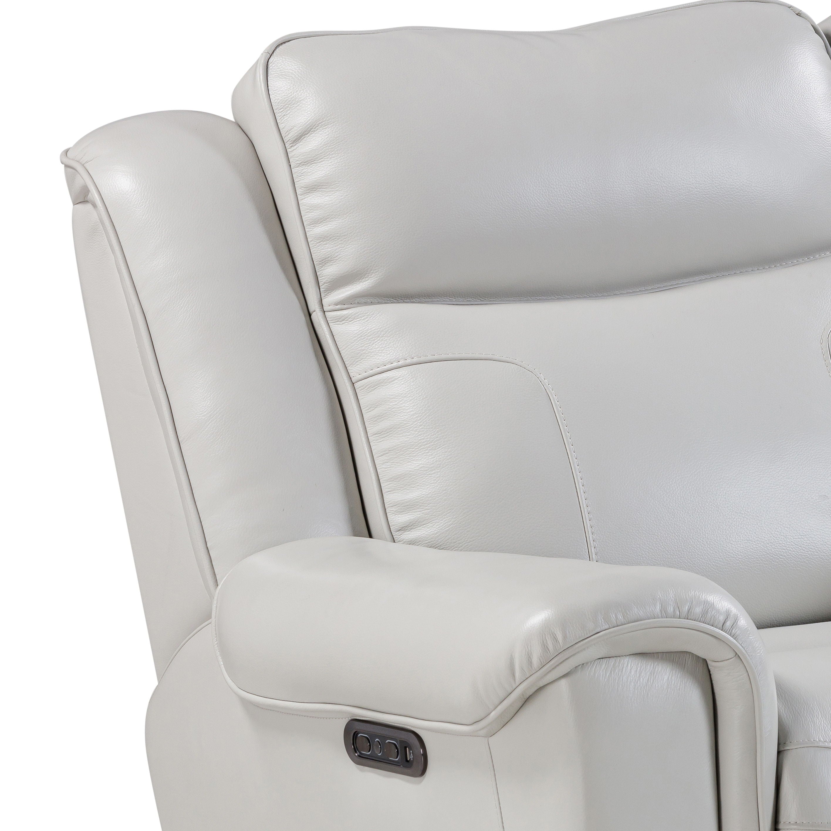 Atlantis - Power Reclining Zero Gravity Sofa Loveseat And Recliner - Whisper Ivory - Premium 3 Piece Living Room Sets from Parker Living - Just $4142.50! Shop now at brett interiors