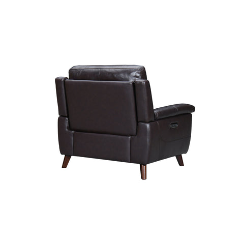 Lizette - Leather Power Recliner With USB - Brown - Premium Reclining Chairs from Armen Living - Just $2305! Shop now at brett interiors