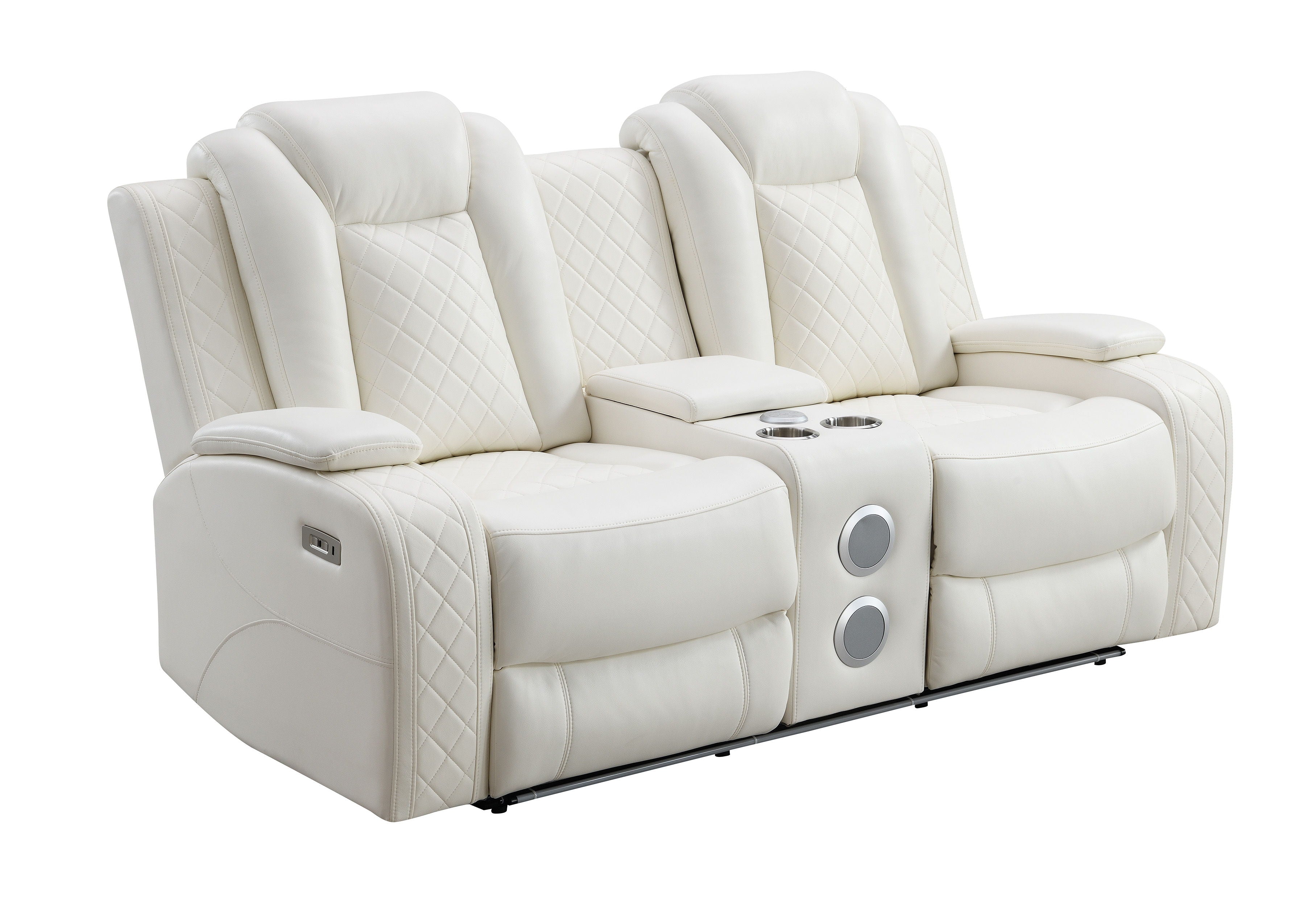 Orion - Console Loveseat With Dual Recliners New Classic