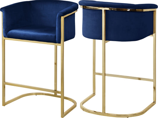 Donatella - Stool - Premium Adjustable Height from Meridian Furniture - Just $537.50! Shop now at brett interiors