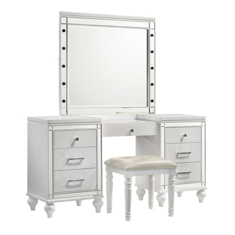 Valentino - Vanity Table Mirror - Premium Vanity Mirrors from New Classic - Just $300! Shop now at brett interiors