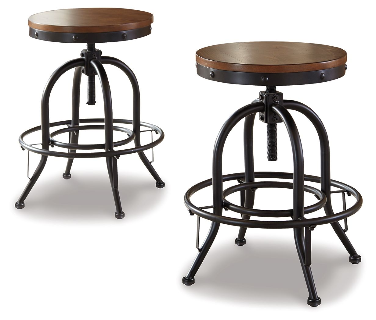 Valebeck - Swivel Barstool (Set of 2) - Premium Stool Sets from Signature Design by Ashley® - Just $329.20! Shop now at brett interiors