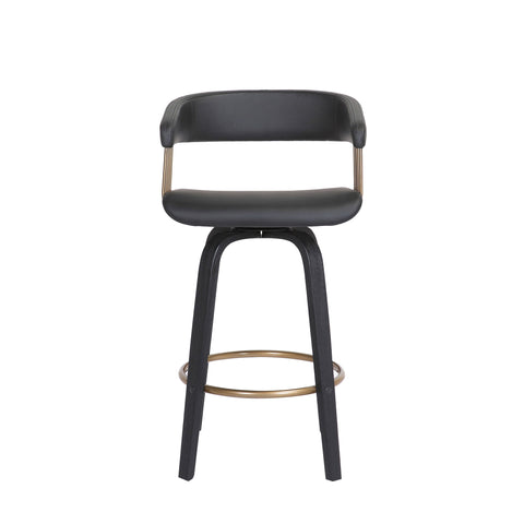 Topanga - Swivel Stool - Premium Counter Height (24"-27") from Armen Living - Just $230! Shop now at brett interiors