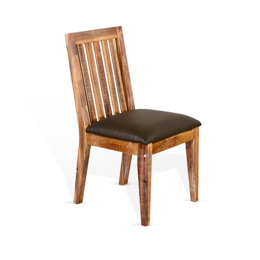 Havana - Slatback Chair With Cushion Seat - Light Brown / Dark Brown - Premium Side Chairs from Sunny Designs - Just $198! Shop now at brett interiors