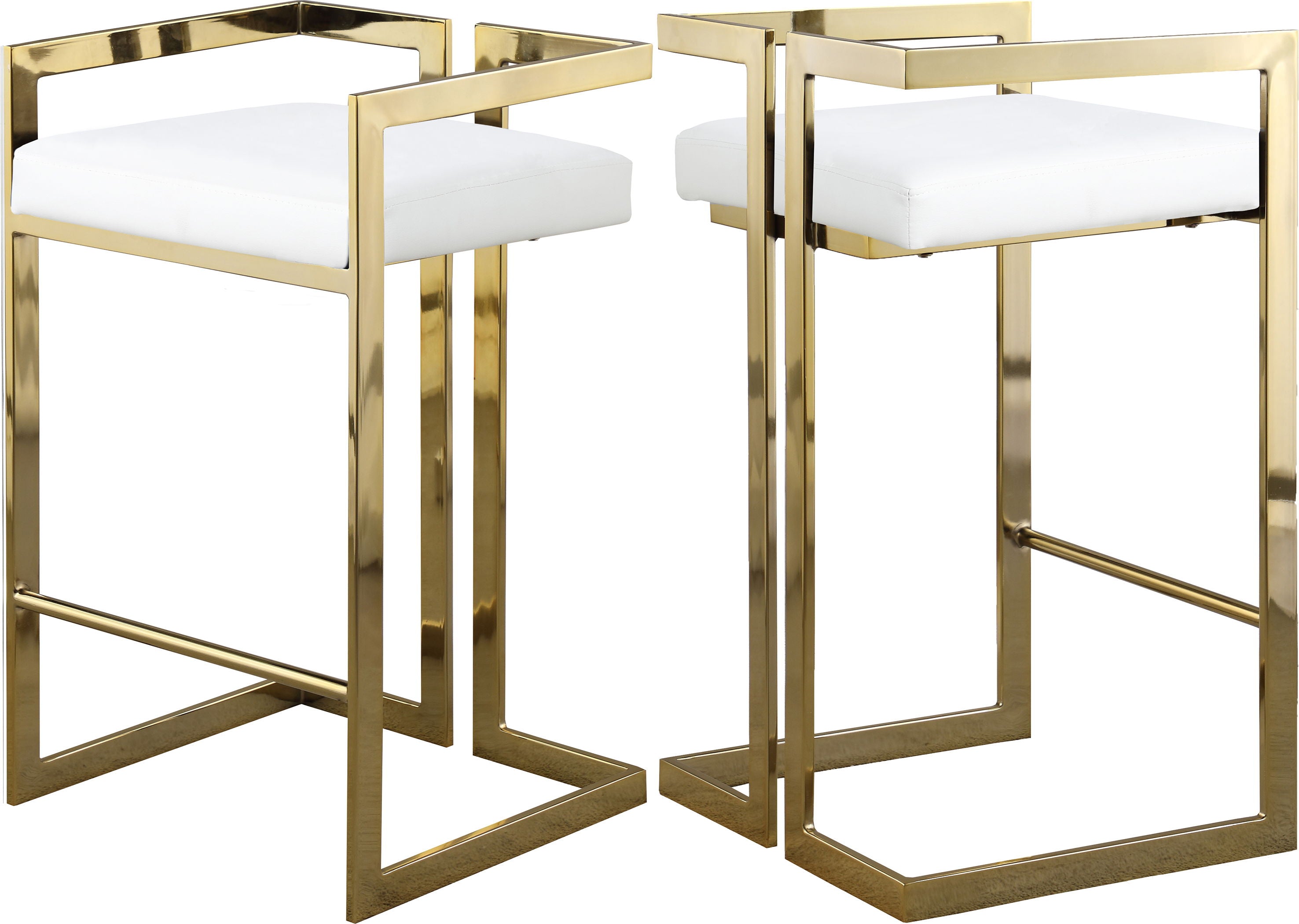 Ezra - Stool (Set of 2) - Premium Stool Sets from Meridian Furniture - Just $900! Shop now at brett interiors