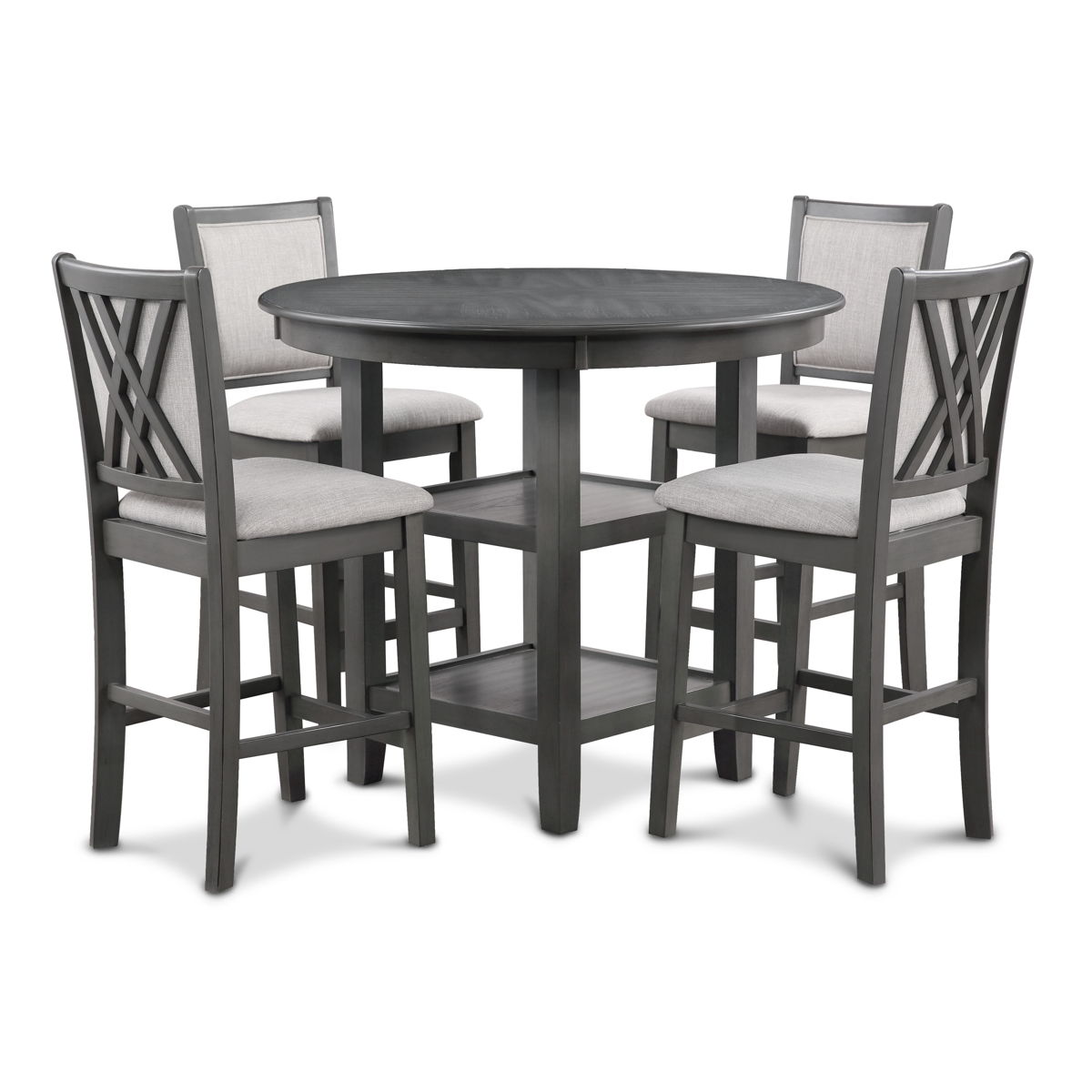 Amy - 5 Piece Counter Dining Set - Premium 5 Piece Dining Room Sets from New Classic - Just $647.50! Shop now at brett interiors