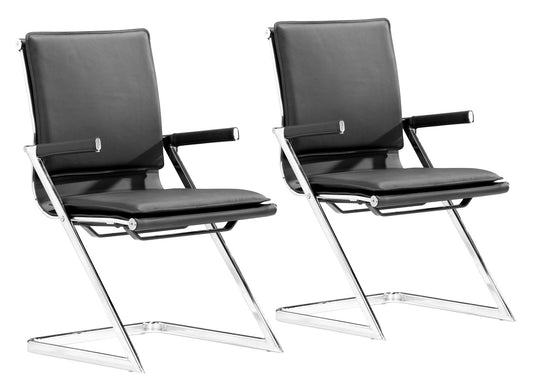 Lider Plus - Conference Chair (Set of 2) - Premium Chair Sets from Zuo Modern - Just $1800! Shop now at brett interiors