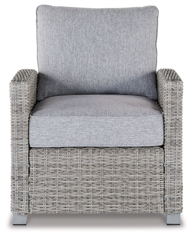 Naples Beach - Light Gray - Lounge Chair W/Cushion - Premium Arm Chairs from Signature Design by Ashley® - Just $556.88! Shop now at brett interiors